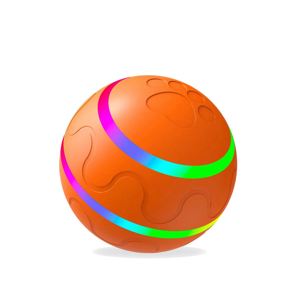 Balle interactif pour chat et chien Orange