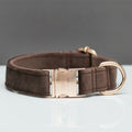 Collier laisse pour chiens marron entre 2 cm et 3 cm 