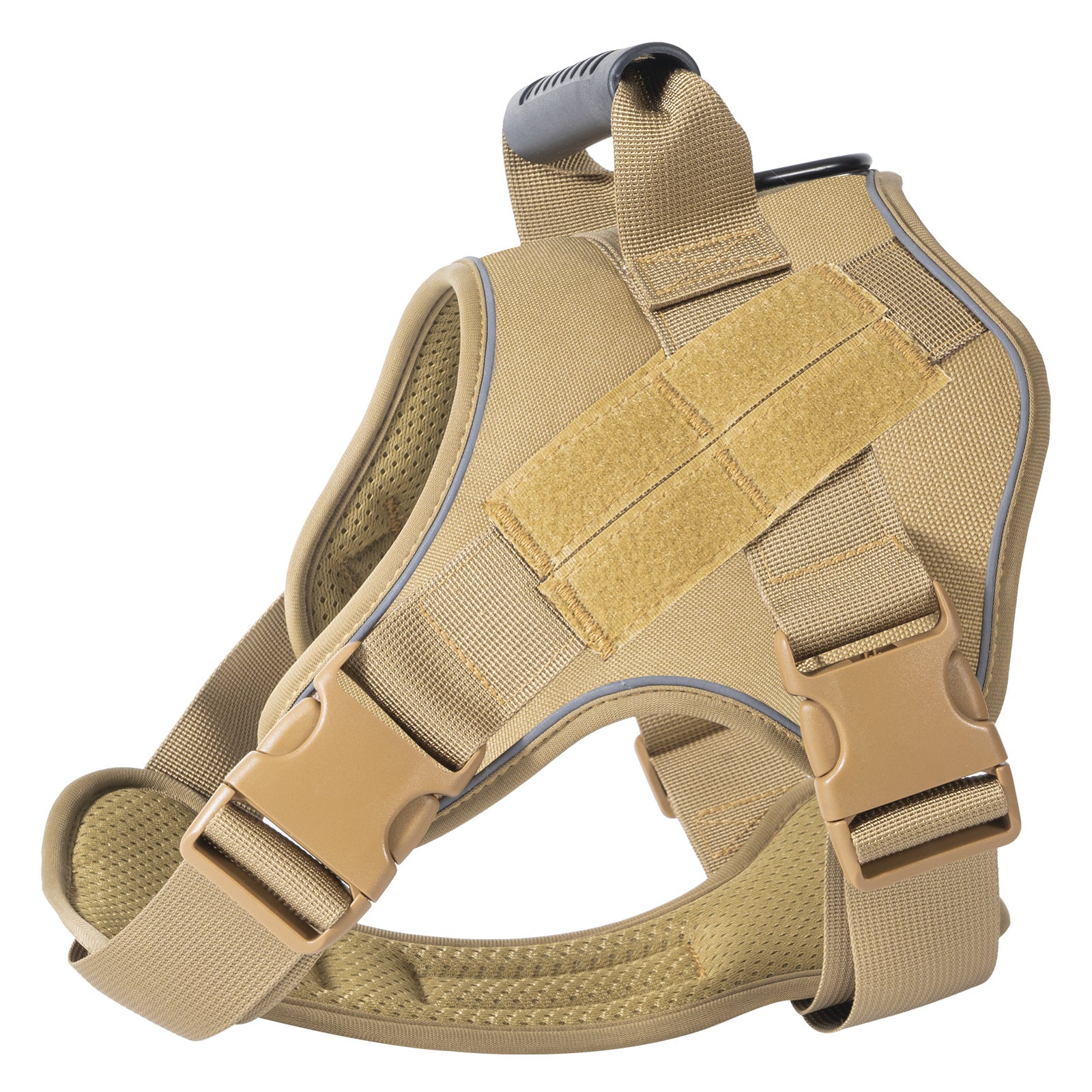 Harnais robuste pour chien Beige laisse collier 