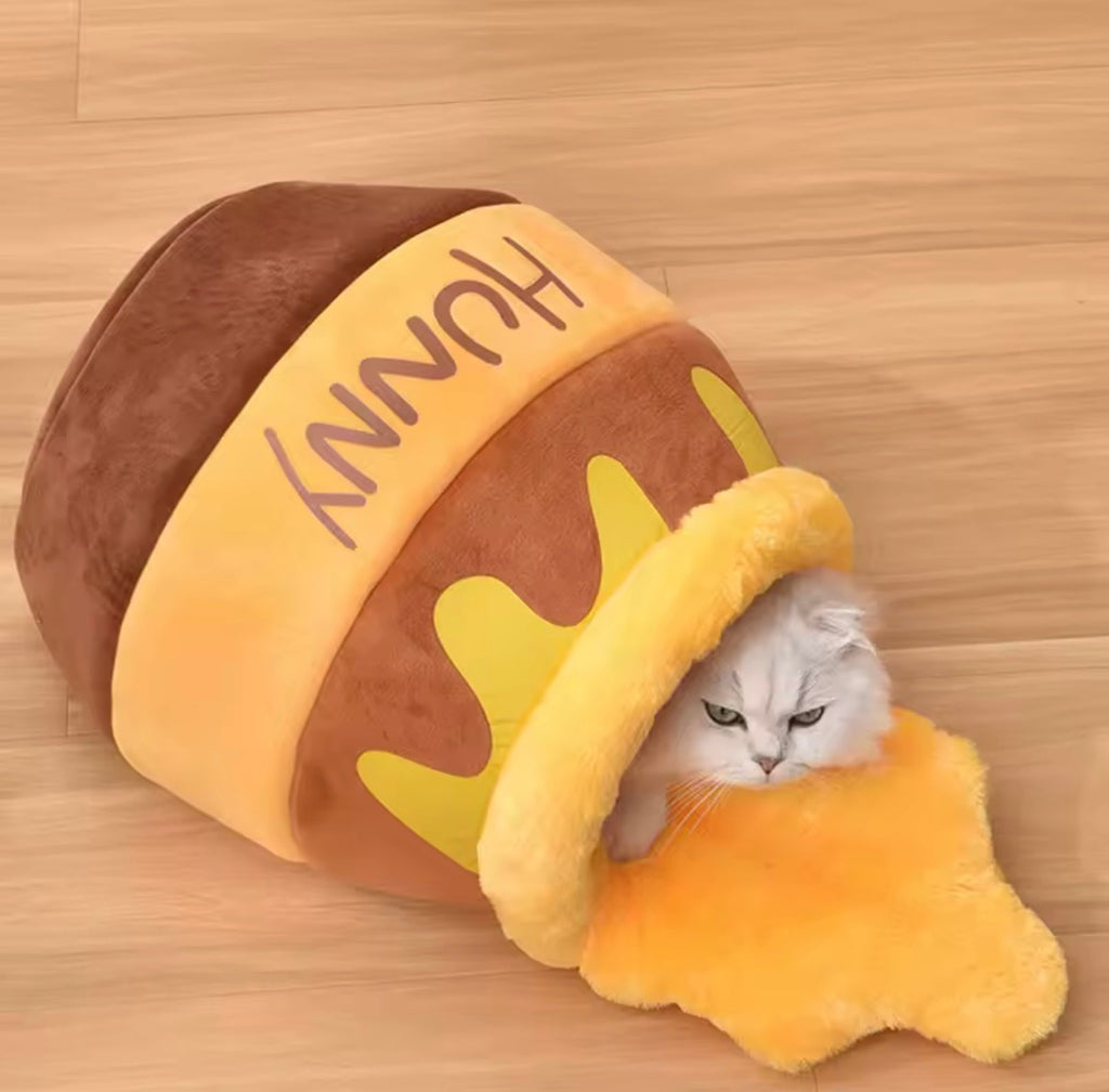 Niche chat chien pot de miel Tendance 